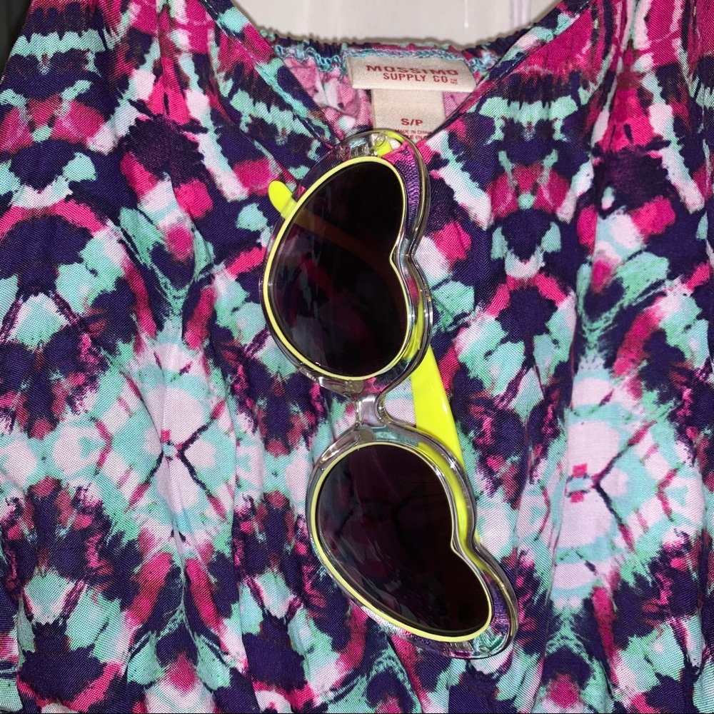 Tie dye hippie casual sundress